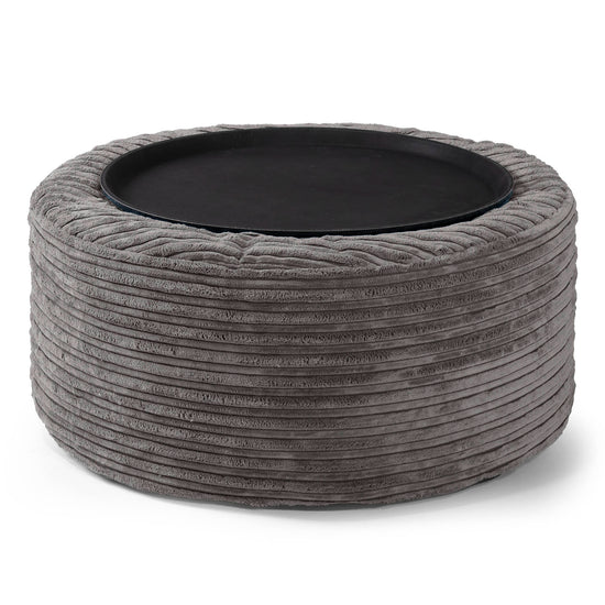 Pouf Ottoman - Anthracite 02