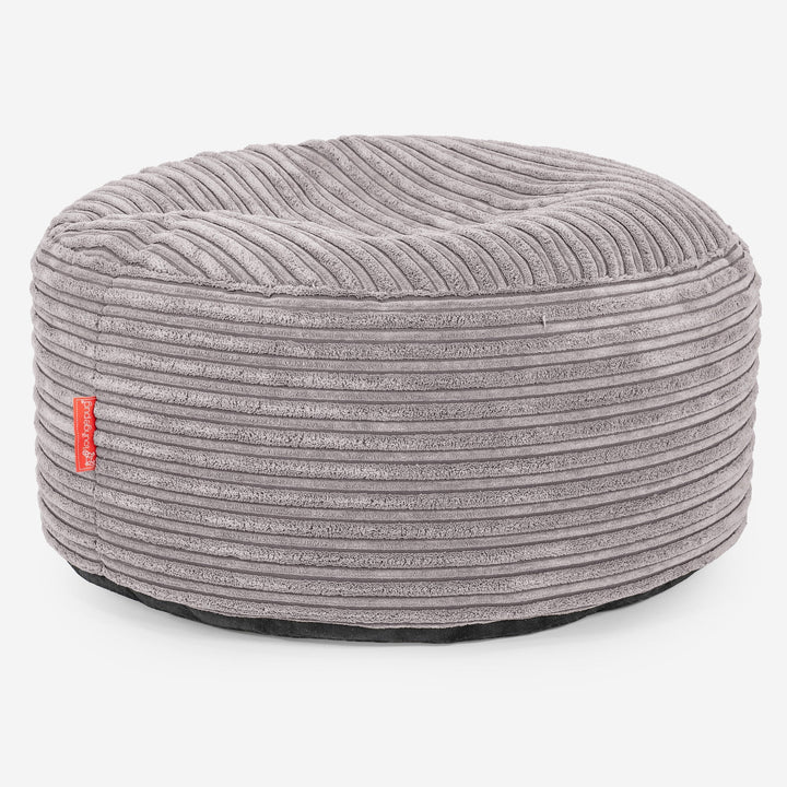 Pouf Ottoman - Gris Argent 03