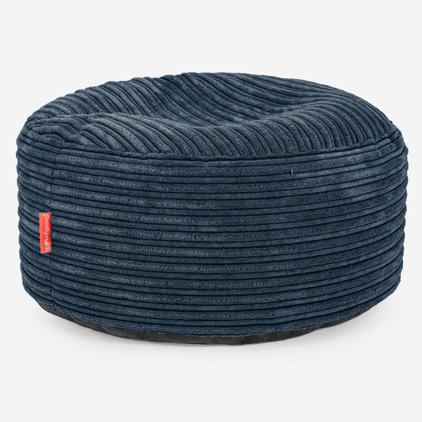 Pouf Ottoman - Bleu Marine 01