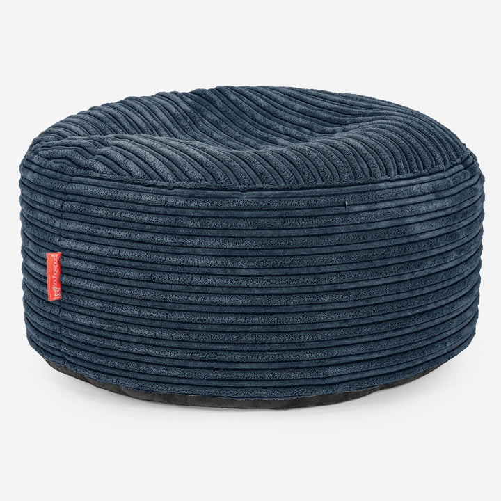 Pouf Ottoman - Bleu Marine 03