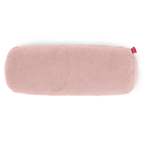 Housse de Traversin 20 x 55cm - Bouclé Rose 02