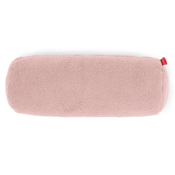 Housse de Traversin 20 x 55cm - Bouclé Rose 01