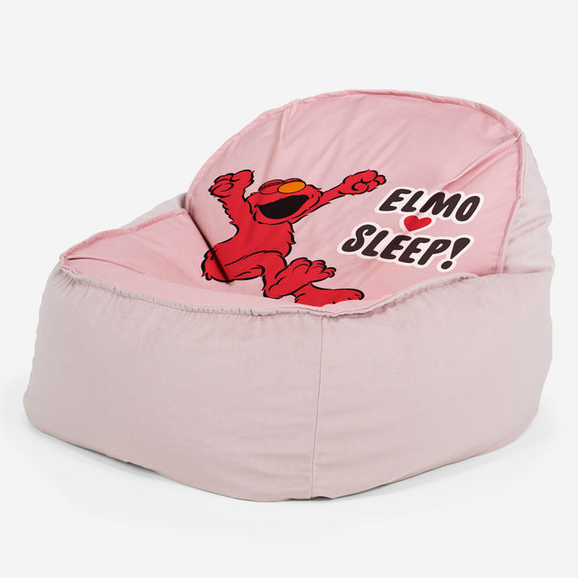 Le Pouf Enfant Doudou 2-10 ans - Elmo Dort 01