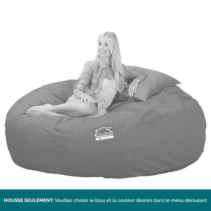 CloudSac 3000 XXL Grand Canapé Pouf à Mémoire de Forme HOUSSE SEULE - Remplacement / Pièces détachées 01