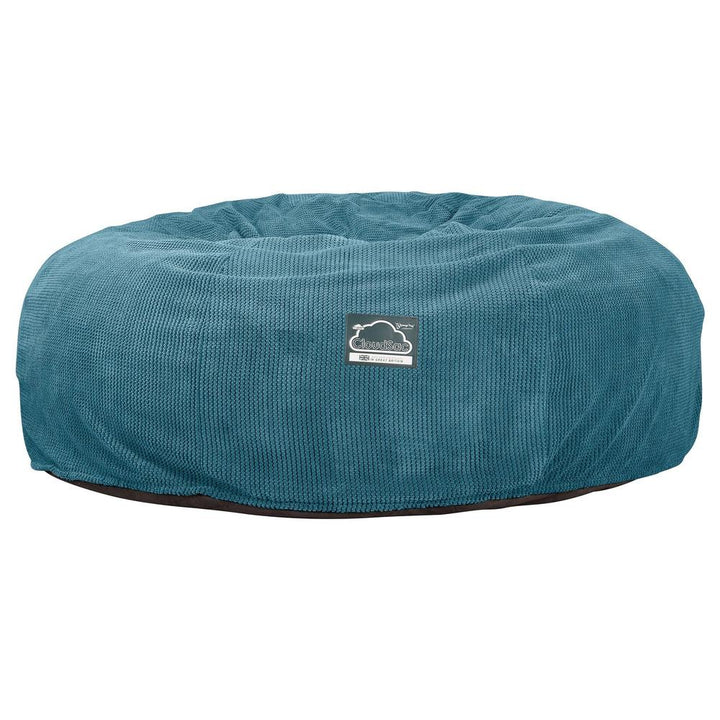 Lounge Pug, CloudSac 3000 XXL, Grand Canapé Pouf à Mémoire de Forme, Gros Pouf Sofa, Pompon Mer Égéé