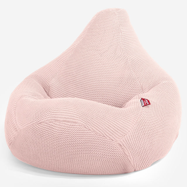 LOUNGE PUG - Pouf Poire Gamer - Poire - Ellos Tricoté Bébé rose