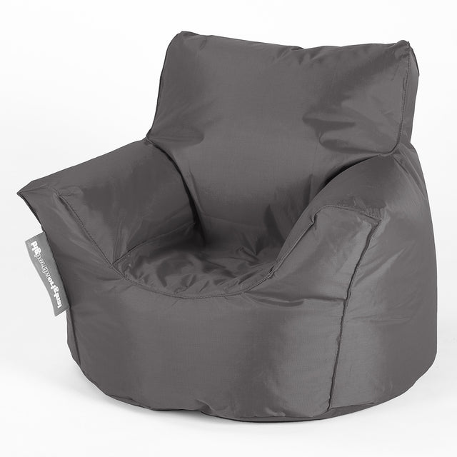 SmartCanvas™ Fauteuil Pouf Bambin 1-3 ans - Anthracite 01