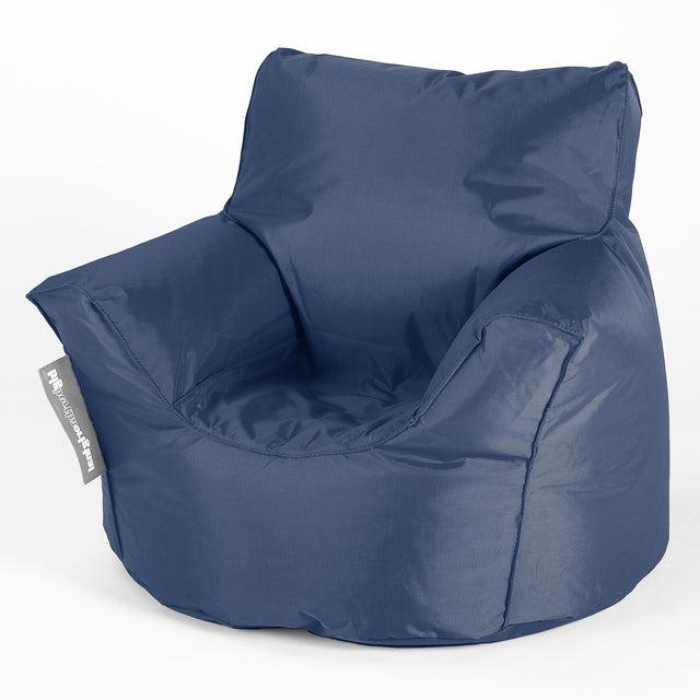 SmartCanvas™ Fauteuil Pouf Bambin 1-3 ans - Bleu Marine 01