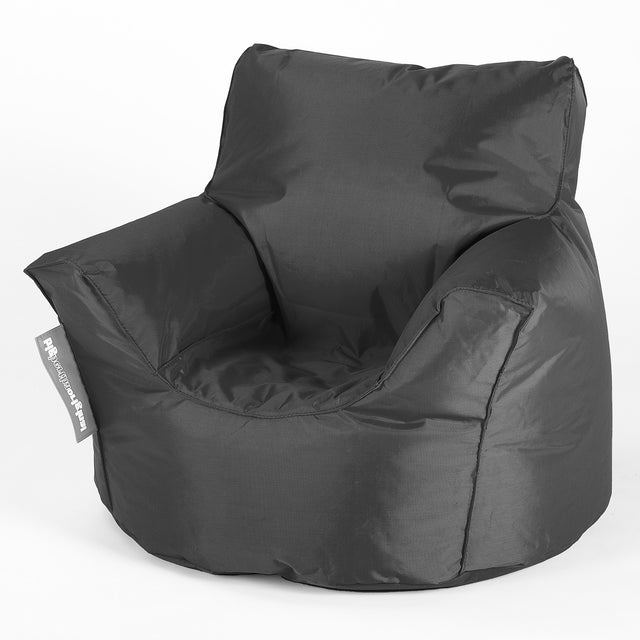 SmartCanvas™ Fauteuil Pouf Bambin 1-3 ans - Noir 01