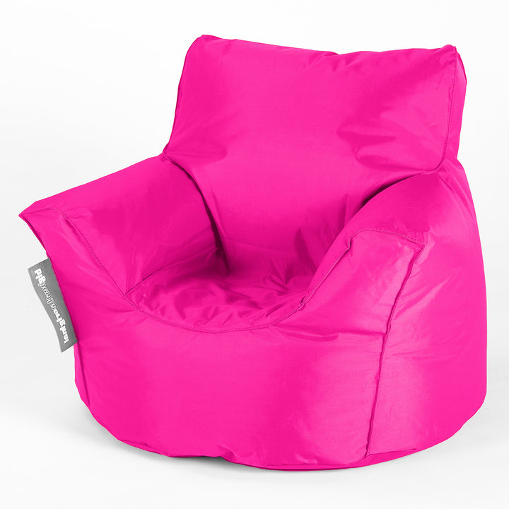 SmartCanvas™ Fauteuil Pouf Bambin 1-3 ans - Rose Cerise 01