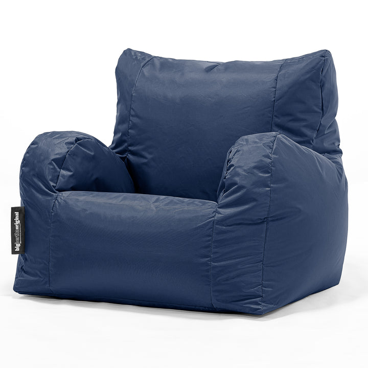 SmartCanvas™ Fauteuil Pouf - Bleu Marine 01