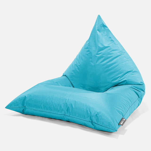 SmartCanvas™ Gros Pouf Poire - Aqua 01