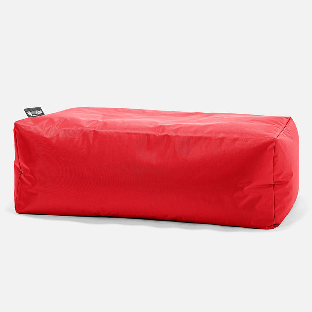 SmartCanvas™ Gros Pouf Repose Pied - Rouge 01