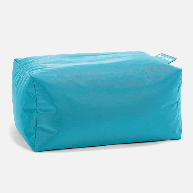 SmartCanvas™ Pouf Repose Pied - Aqua 01