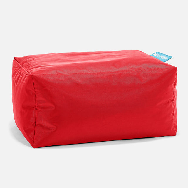 SmartCanvas™ Pouf Repose Pied - Rouge 01