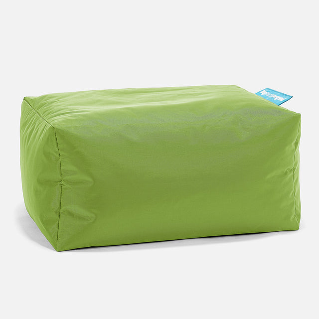 SmartCanvas™ Pouf Repose Pied - Vert Acide 01