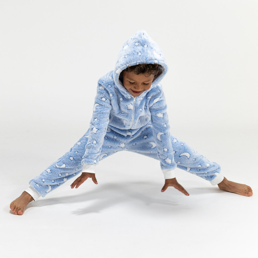Pyjama polaire adorable à capuche d'animaux pour enfants • Enfant World