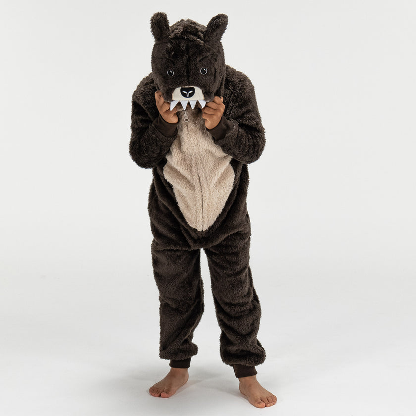 Pyjama combinaison ours garçon (3-12A) - DistriCenter