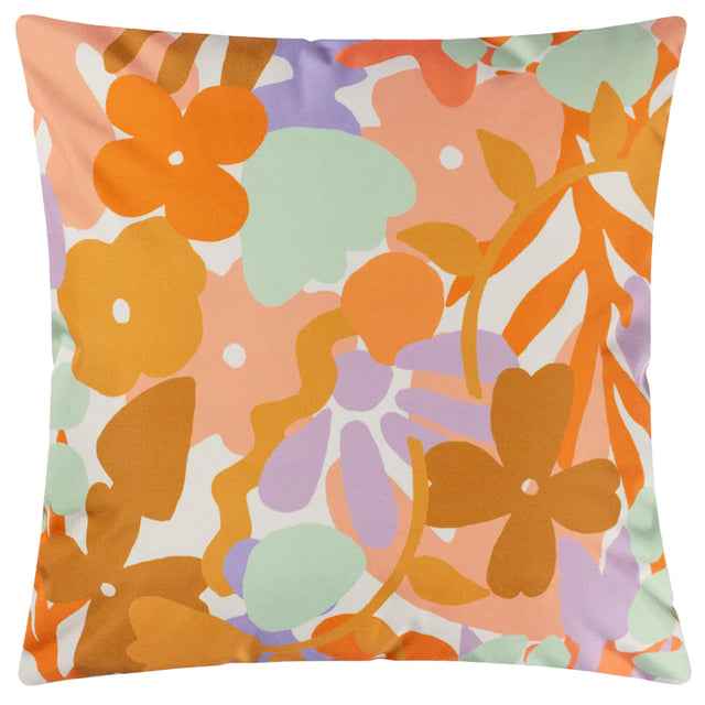 Housse de Coussin Extérieur 43 x 43cm - Motif Floral 01