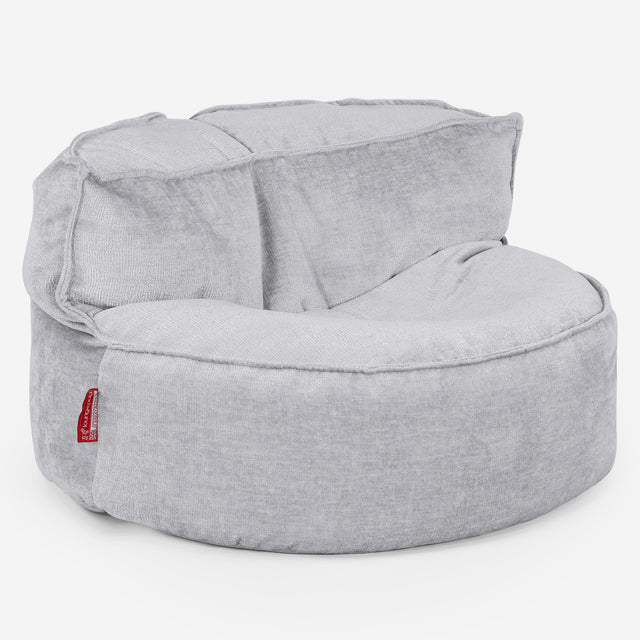 Canapé Pouf Chloe - Chenille Gris 01