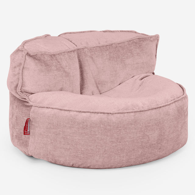 Canapé Pouf Chloe - Chenille Rose 01