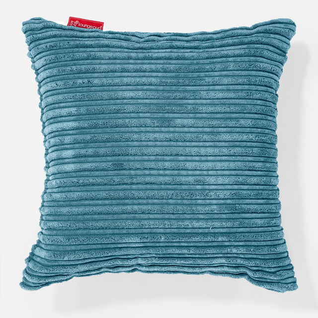 Coussin 47 x 47cm - Côtelé Mer Égée 01