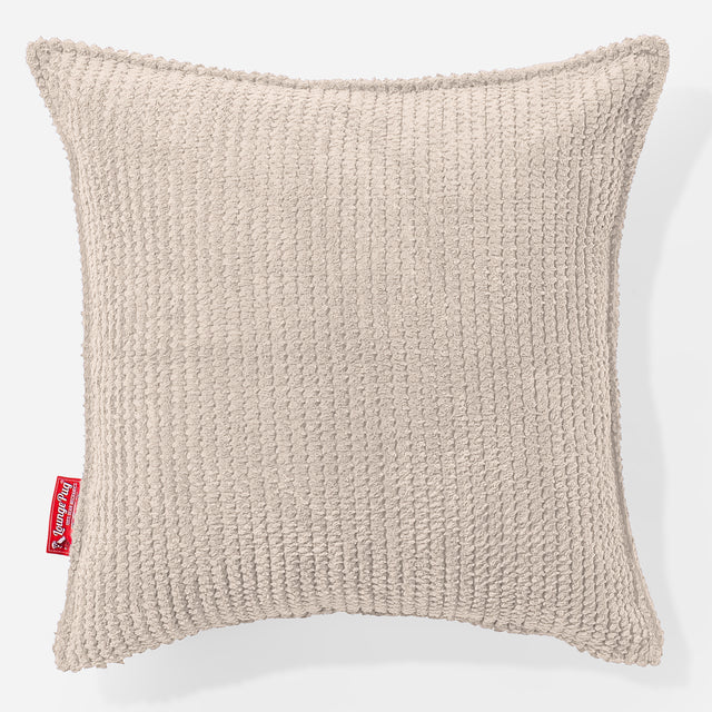 Coussin 47 x 47cm - Pompon Crème 01