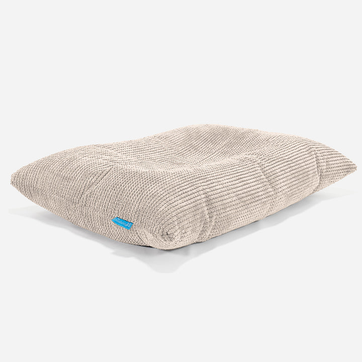 Coussin Pouf Enfant - Pompon Crème 02