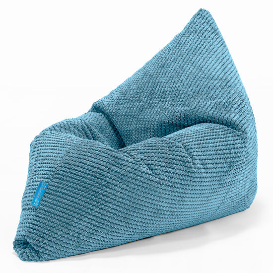 Coussin Pouf Enfant - Pompon Mer Égée 03