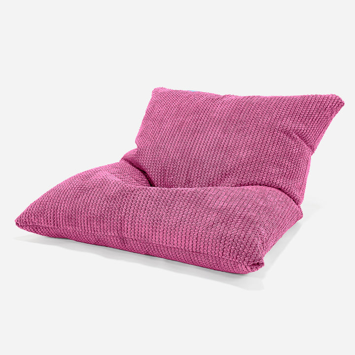 Coussin Pouf Enfant - Pompon Rose 01