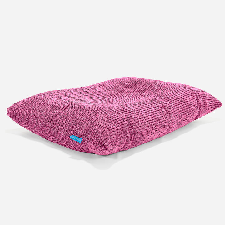 Coussin Pouf Enfant - Pompon Rose 02