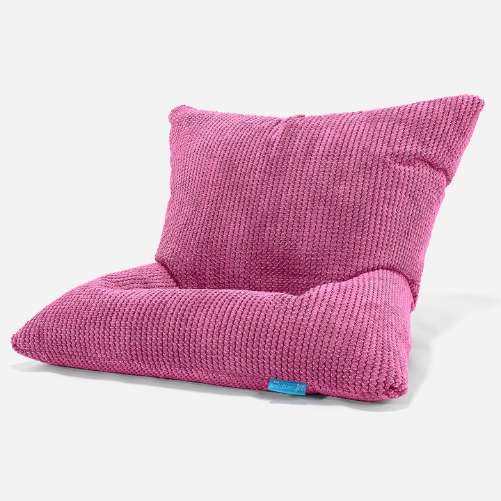 Coussin Pouf Enfant - Pompon Rose 04