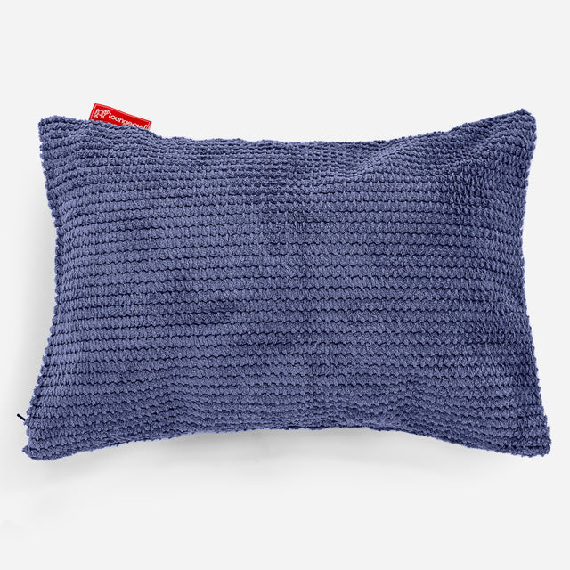 Coussin Rectangulaire 35 x 50cm - Pompon Violet 01