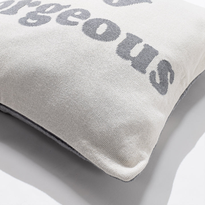 Coussin 47 x 47cm - 100% Coton Hey Gorgeous 04