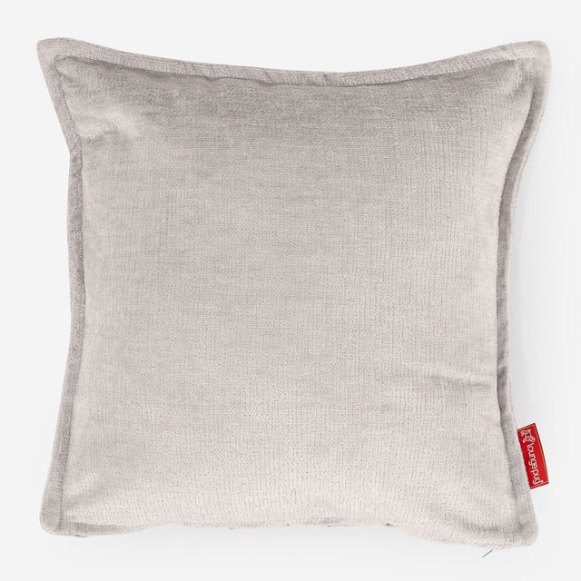 Housse de Coussin 47 x 47cm - Chenille Crème 01