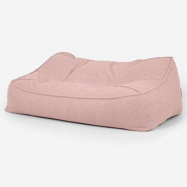 Le Canapé Pouf Doudou - Bouclé Rose_03