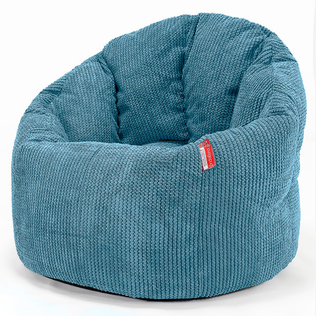 Pouf Chaise Design - Pompon Mer Égée 01