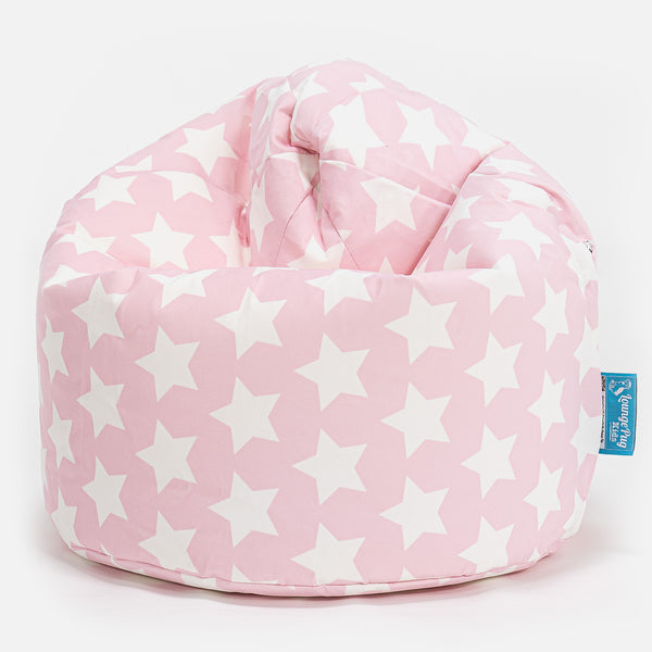 Pouf Enfant 2-6 ans - Imprimé Rose étoile Fabric Close-up Image