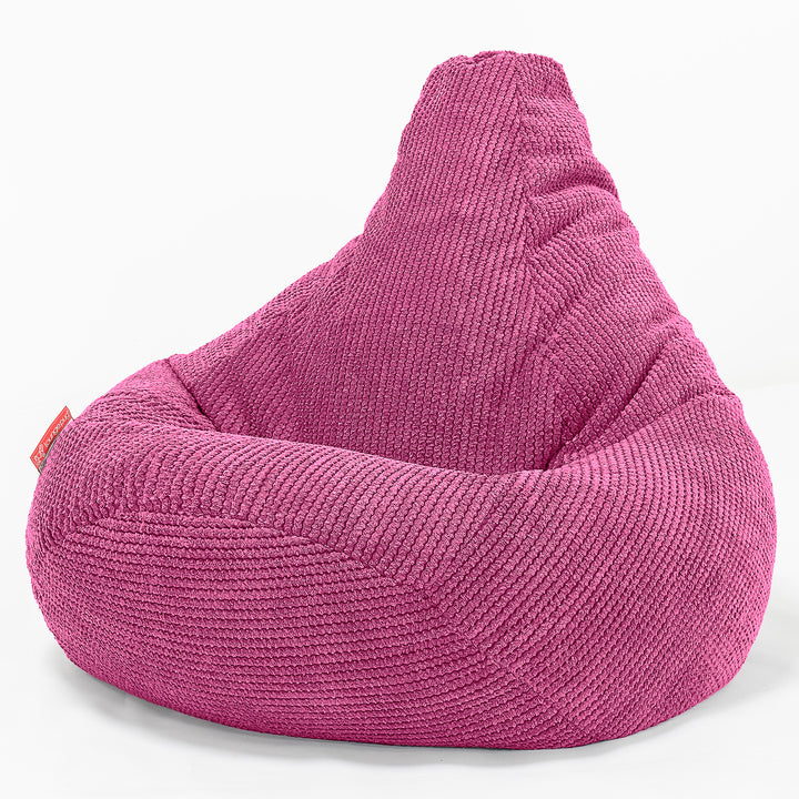 Pouf Poire Gamer - Pompon Rose 02