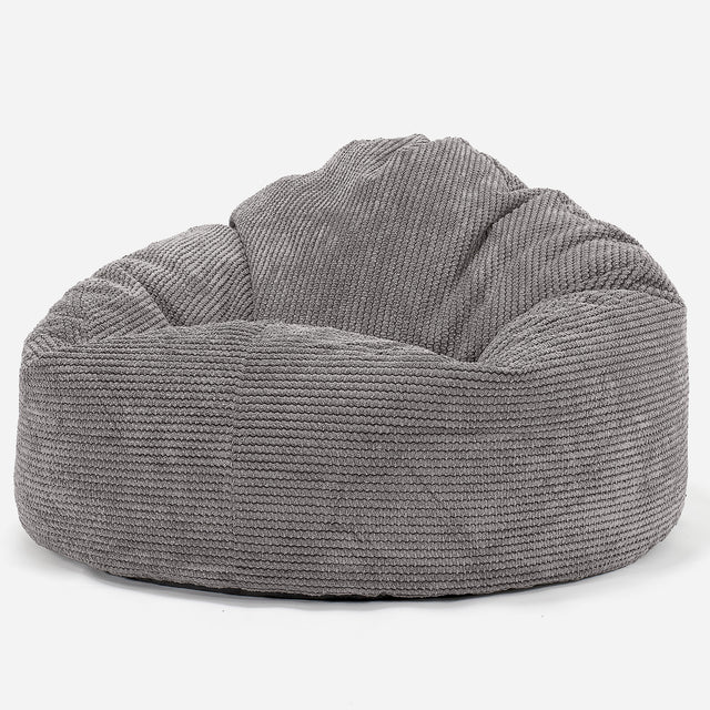 Pouf Poire, Archi - Pompon Anthracite 01