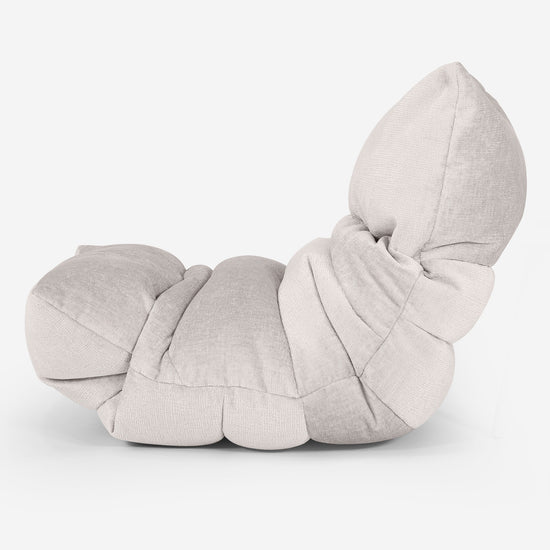 Pouf Relax Eva - Chenille Crème 02