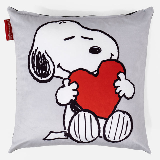 Snoopy Housse de Coussin 47 x 47cm - Cœur 01