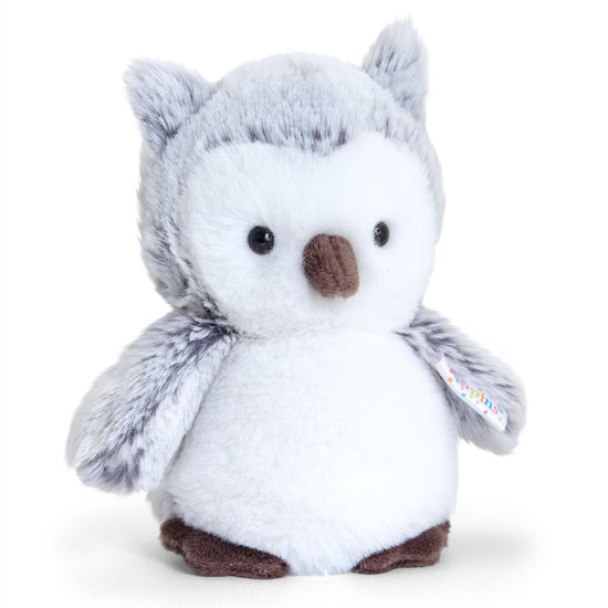 Peluche Hibou Gris 01