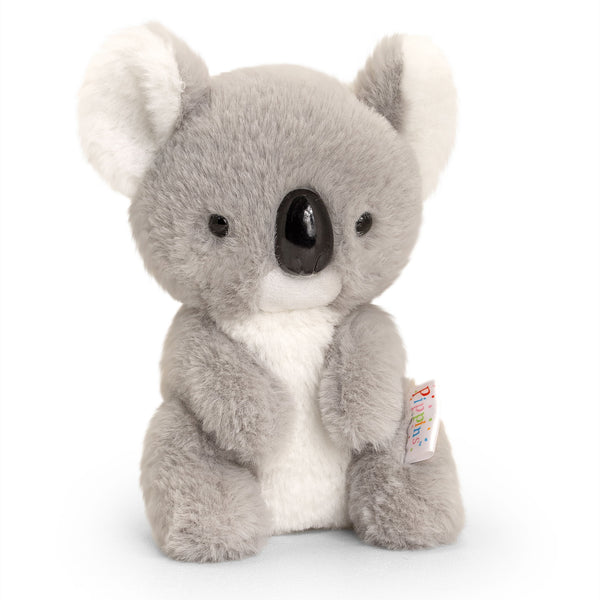 Peluche Koala Grise Fabric Close-up Image