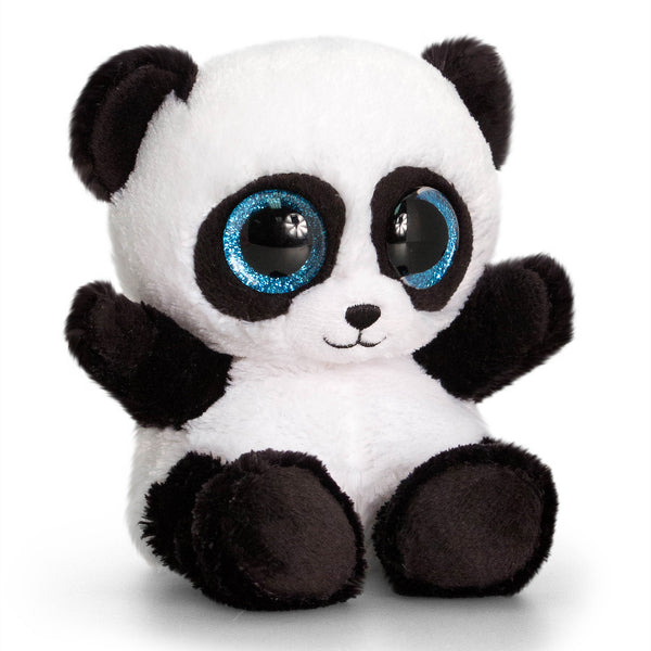 Peluche Panda Fabric Close-up Image